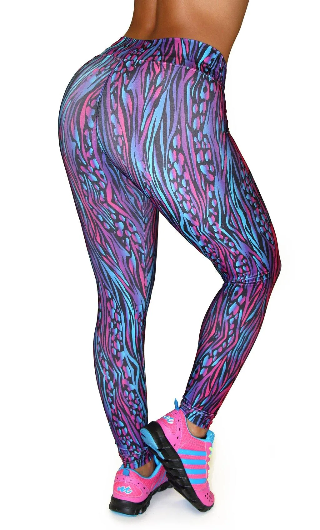 1032 Maripily Activewear Print Leggings