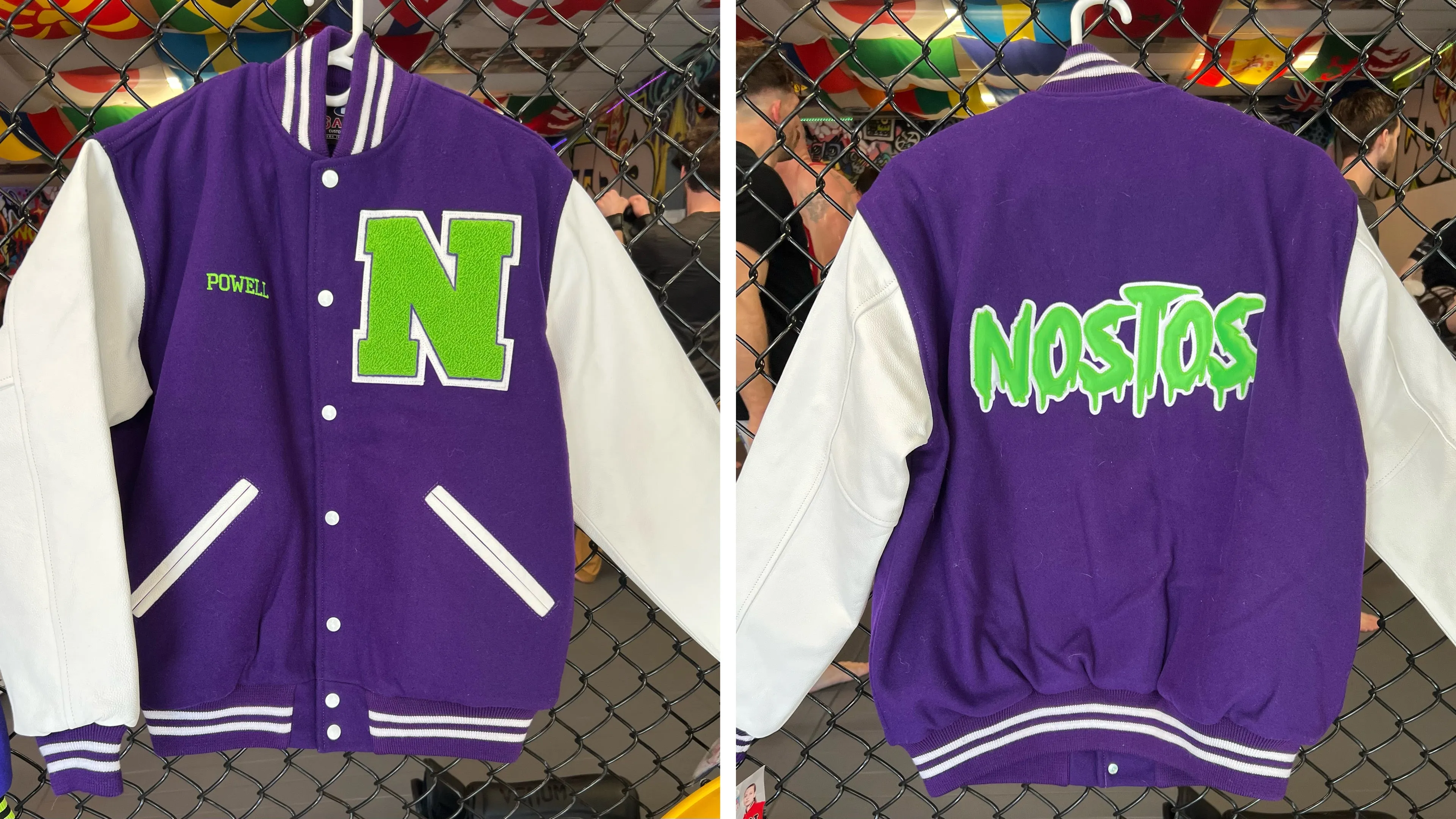 Authentic Leather Lettermans Jacket