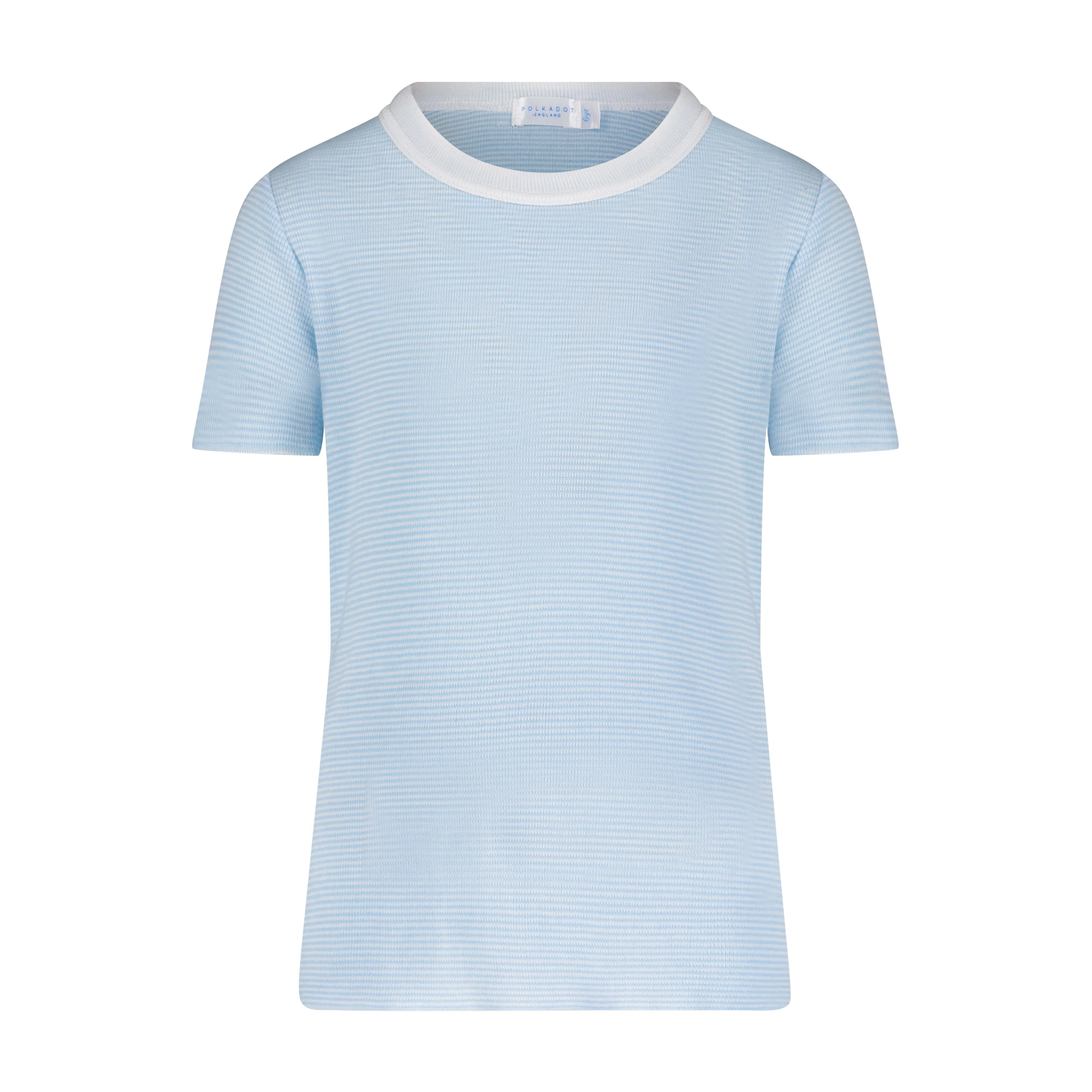 BOYS & BABY CREW SS Blue Hampton Stripe