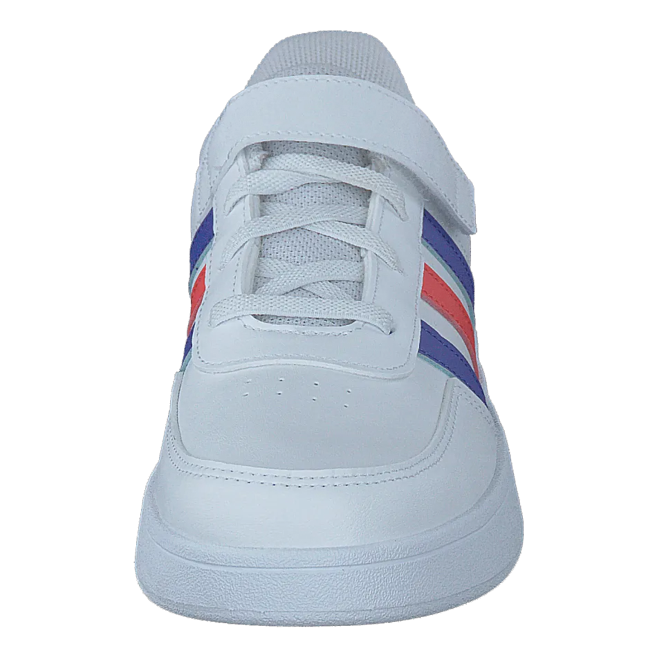 Breaknet Lifestyle Court Elastic Lace and Top Strap Shoes Cloud White / Lucblu / Brired