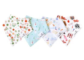 Copper Pearl Baby Bandana Bibs | Christmas Classics