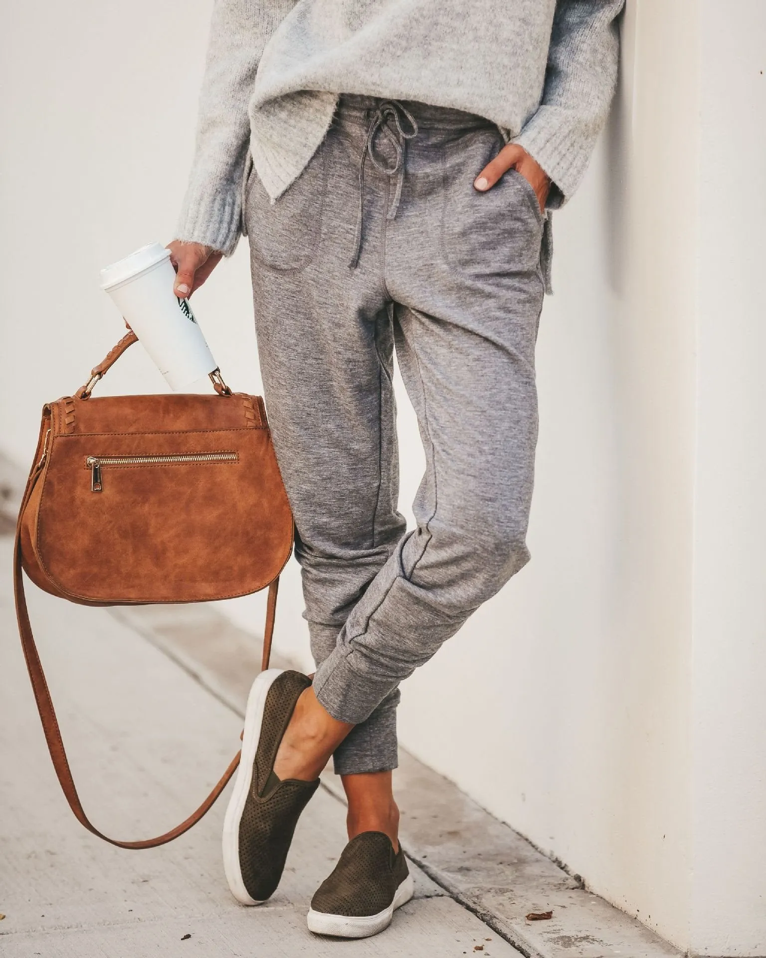 Fashion Lace-Up Slacks Loose Pants