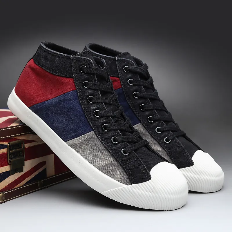 Gallagher Hi-Top Canvas Sneakers