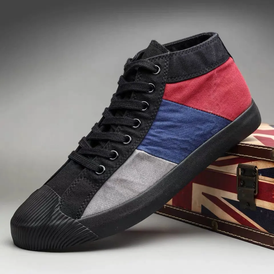 Gallagher Hi-Top Canvas Sneakers