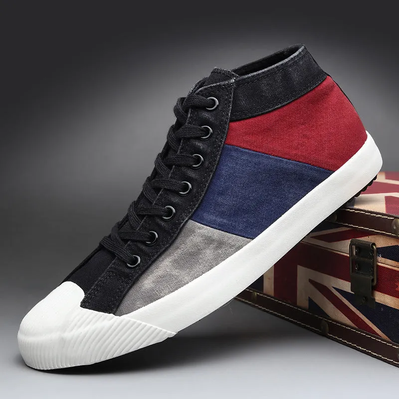 Gallagher Hi-Top Canvas Sneakers