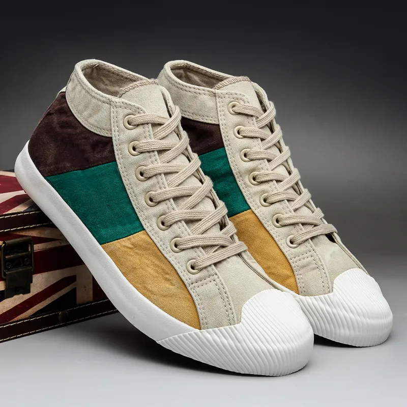 Gallagher Hi-Top Canvas Sneakers