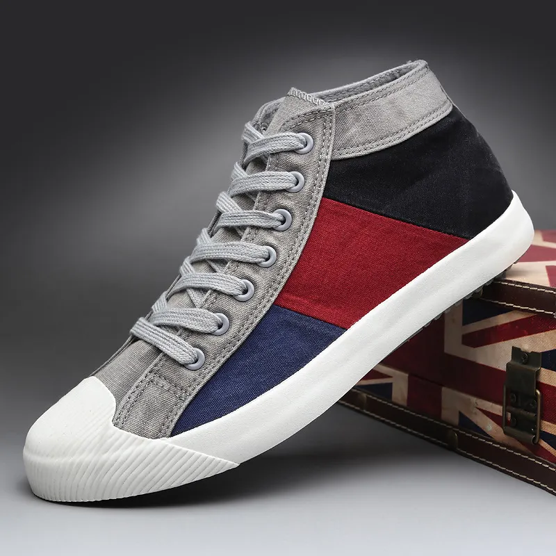 Gallagher Hi-Top Canvas Sneakers