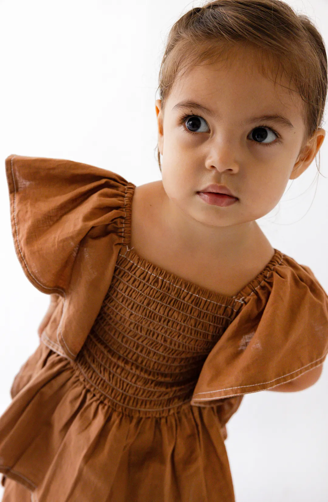 Loren Top in Brown