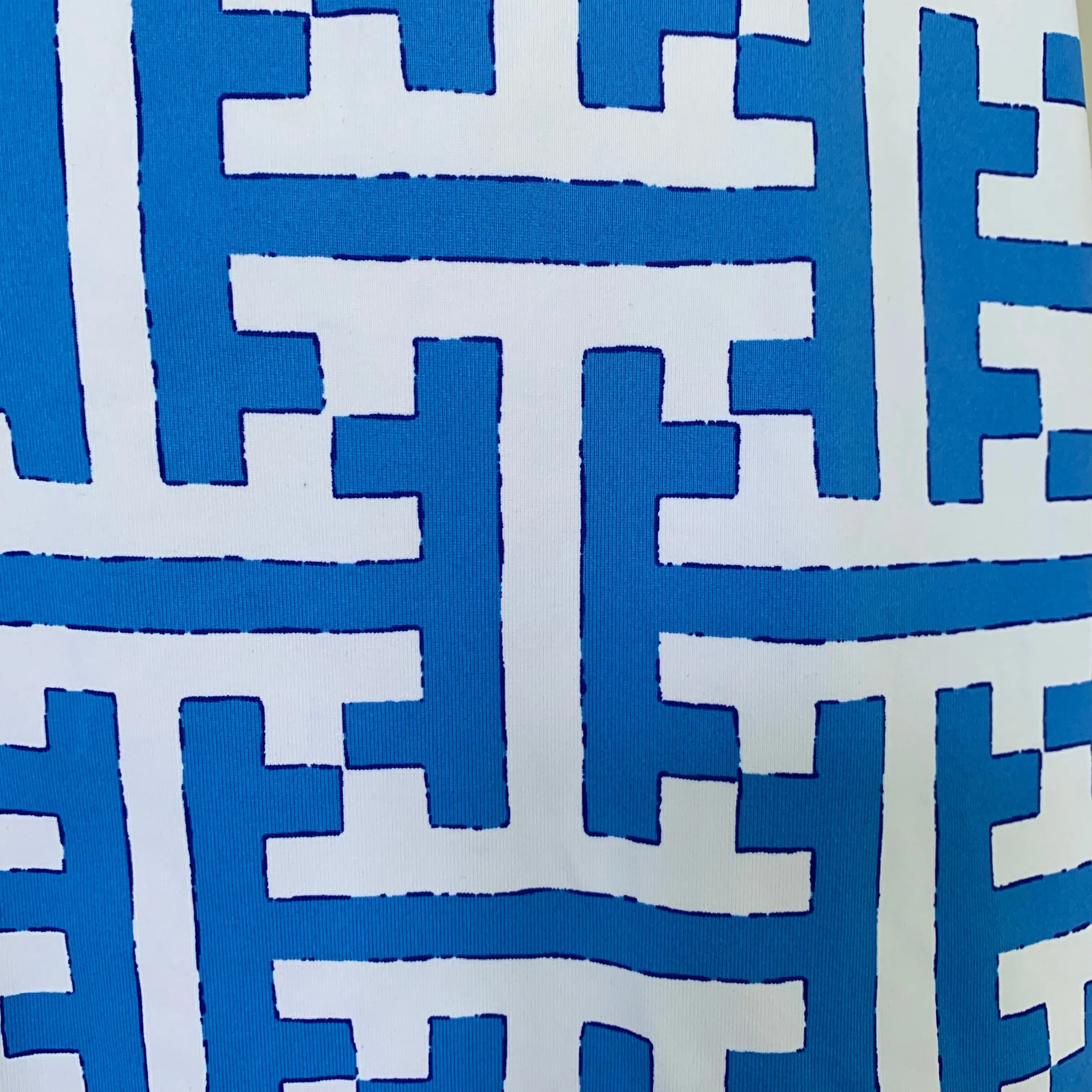 Louise Dress Tile Calypso Blue