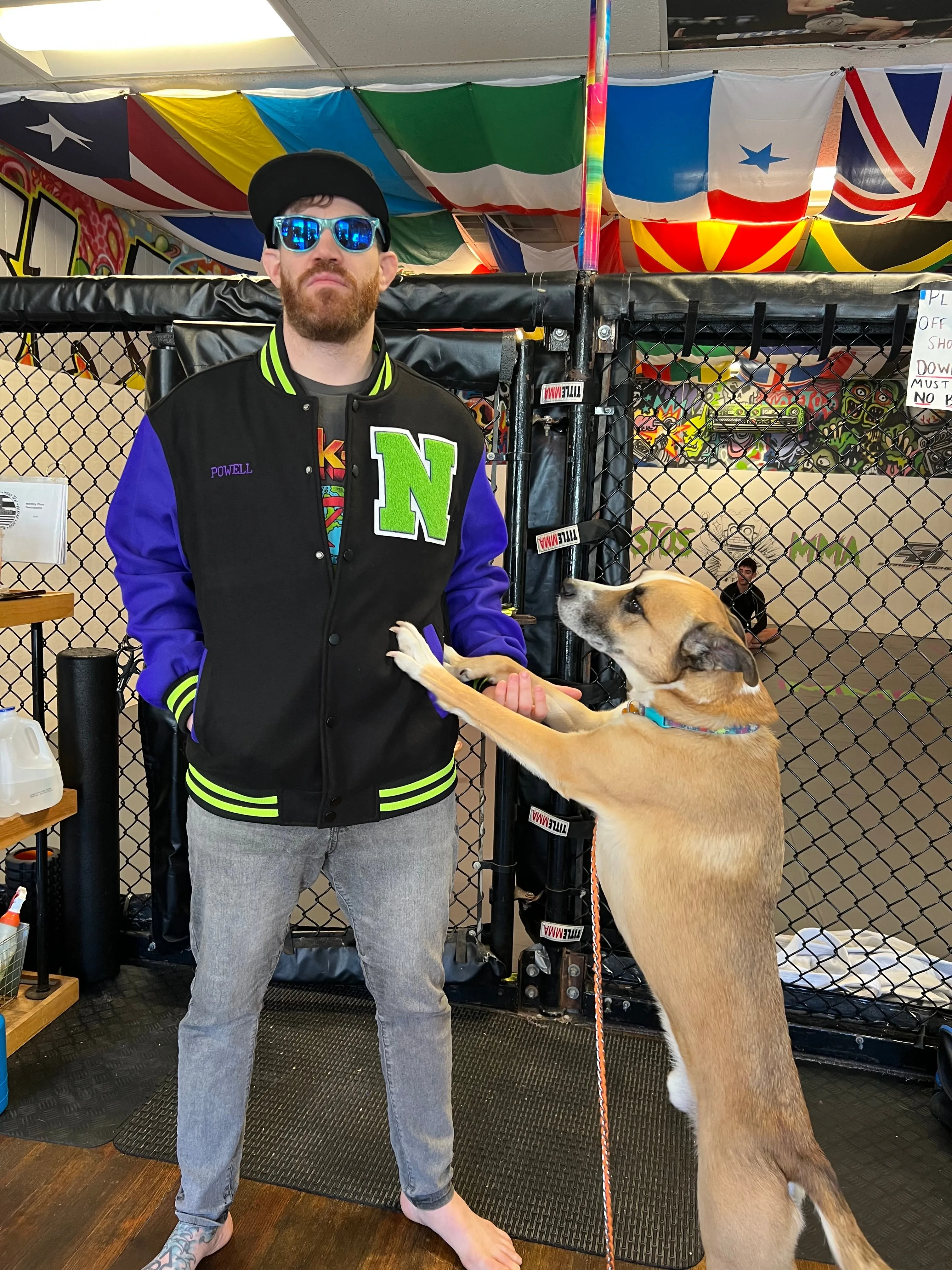 Non Leather Lettermans Jacket