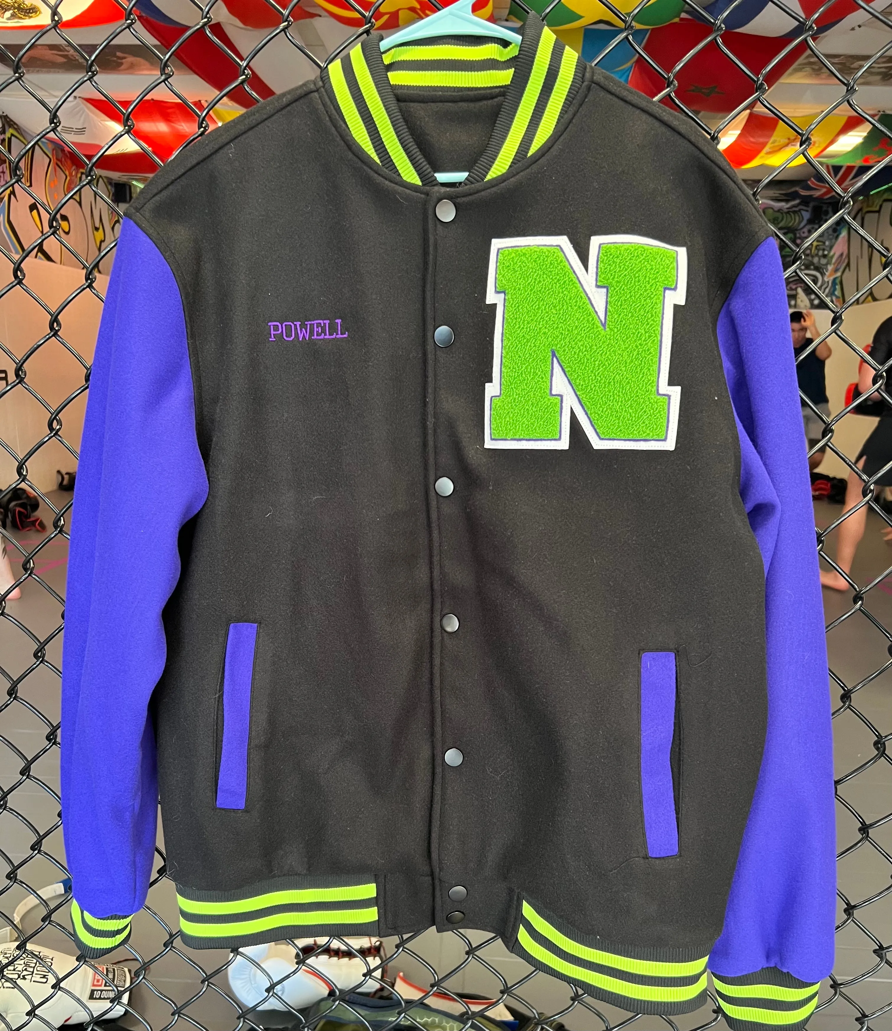 Non Leather Lettermans Jacket
