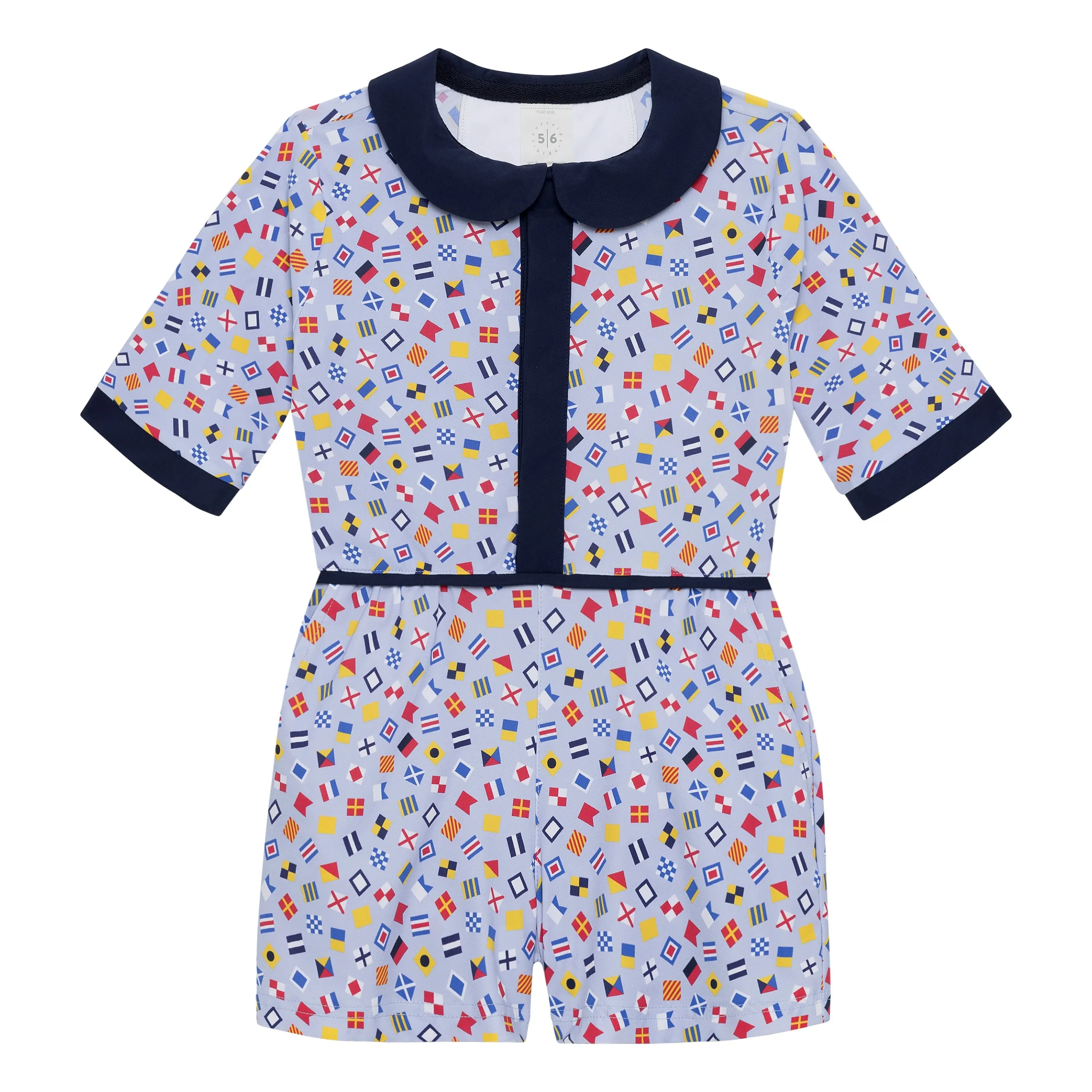 Sailor Flag Romper