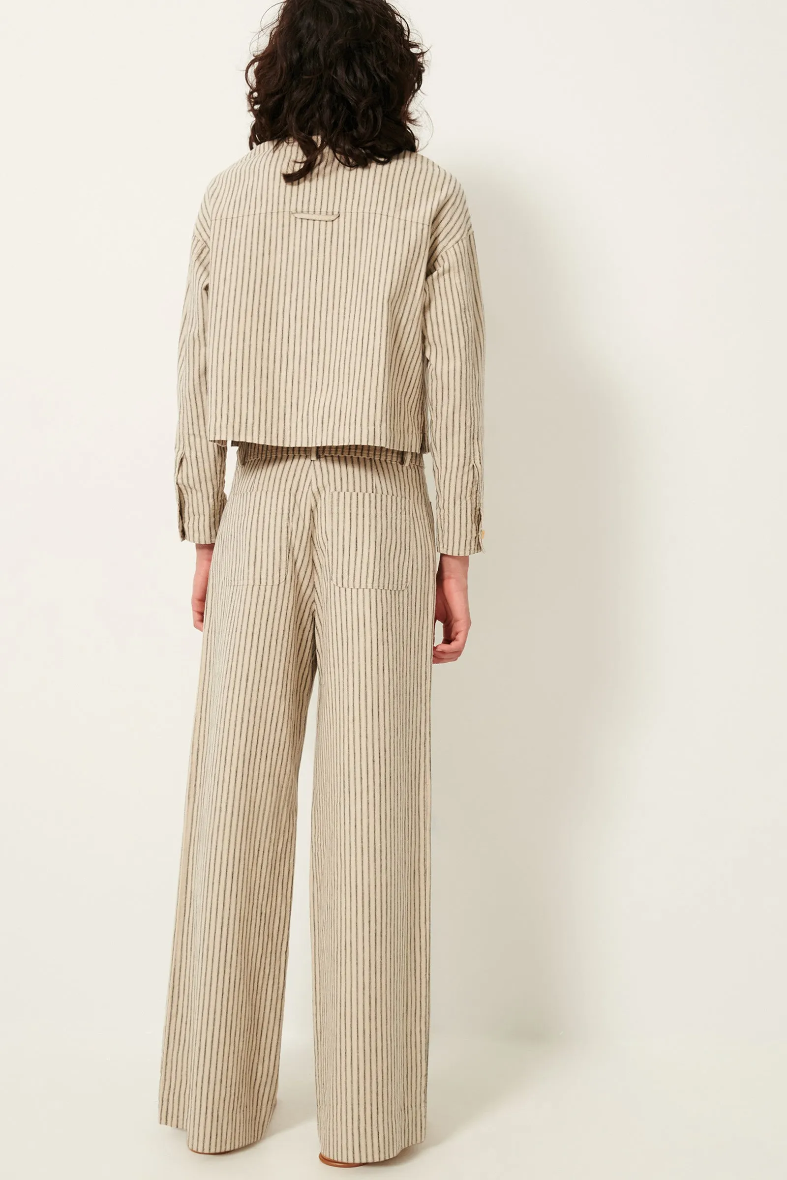 Sessun Manhatti Pants in Sand Black