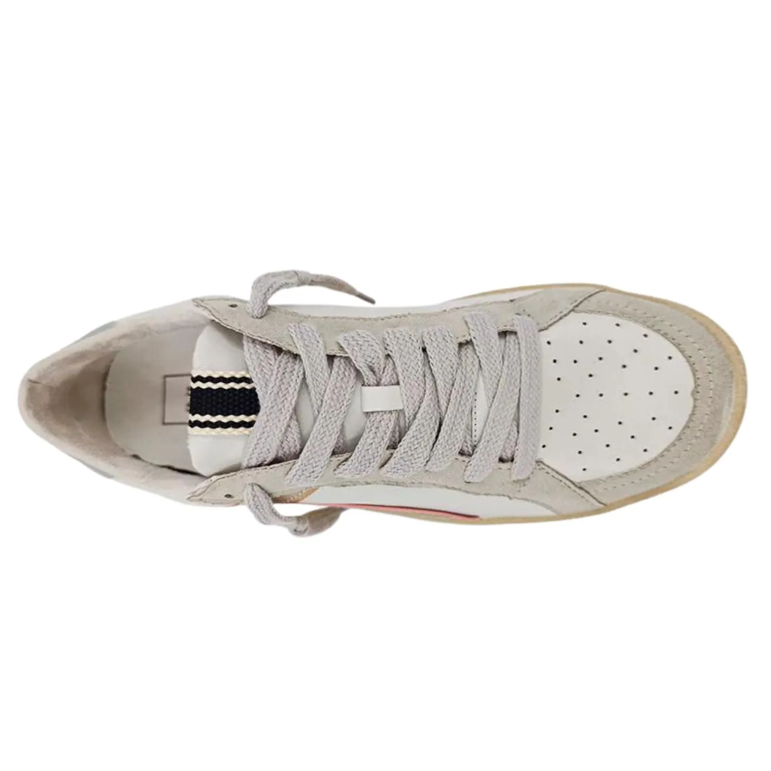 Shu Shop Womens Salma Vintage Fashion Sneakers, Gold