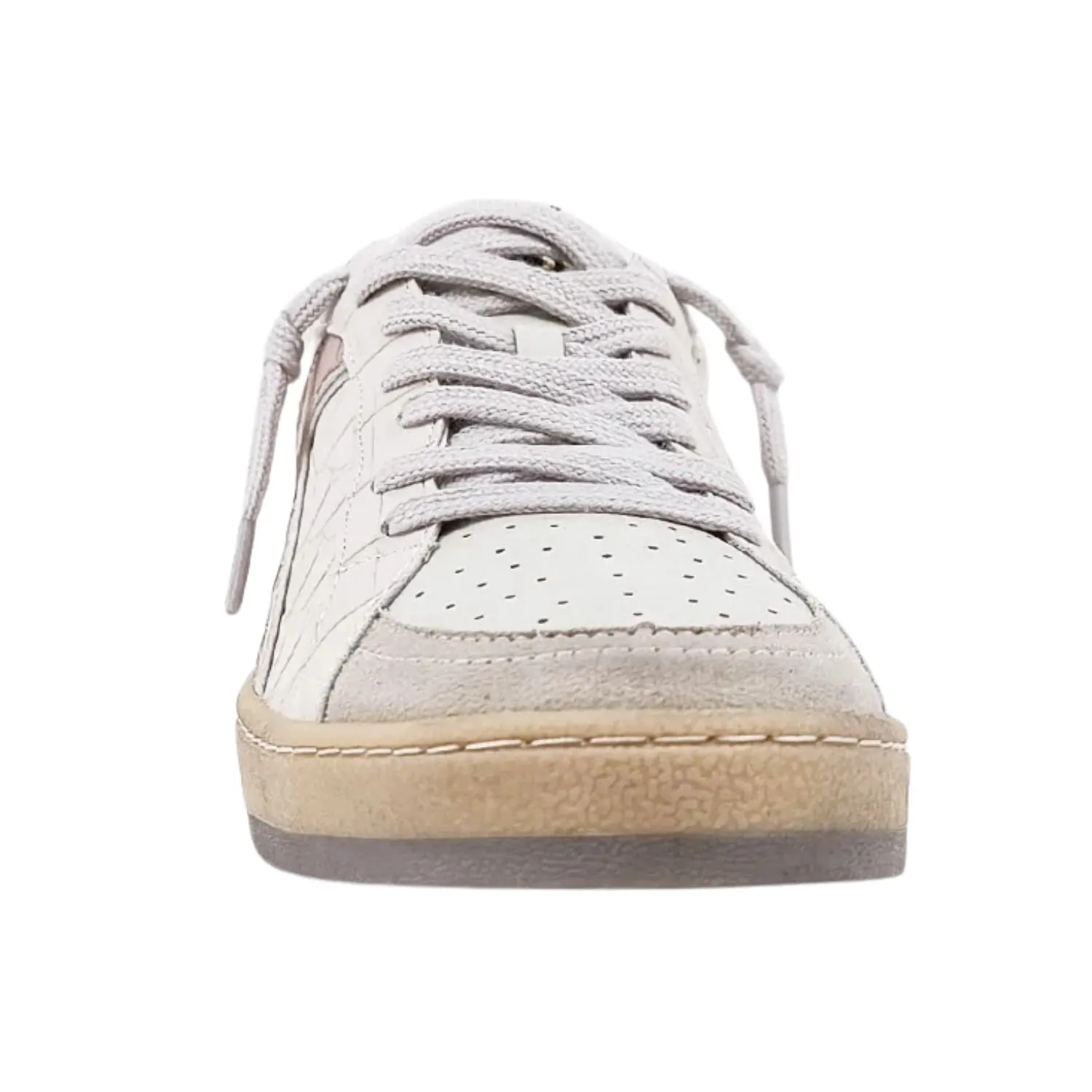 Shu Shop Womens Salma Vintage Fashion Sneakers, Mauve Croco