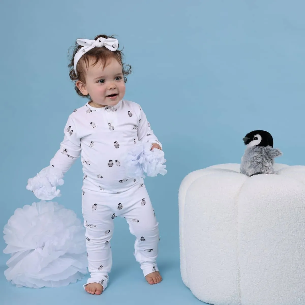 Snuggle Hunny Growsuit - Penguin Organic