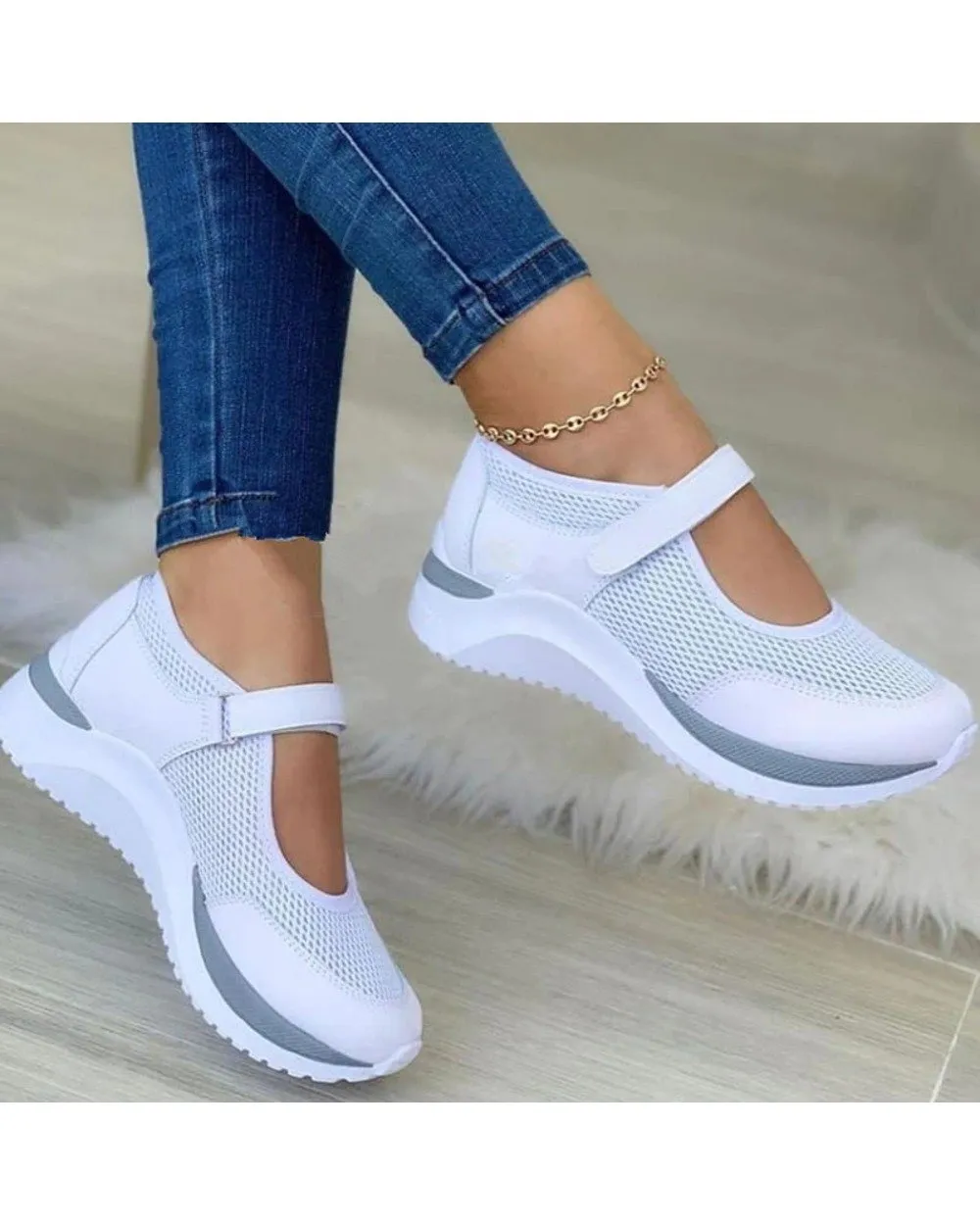 Women Mesh Casual Sneakers