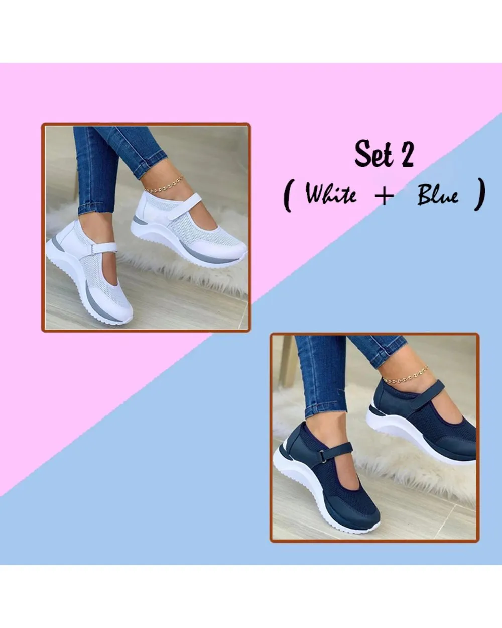 Women Mesh Casual Sneakers