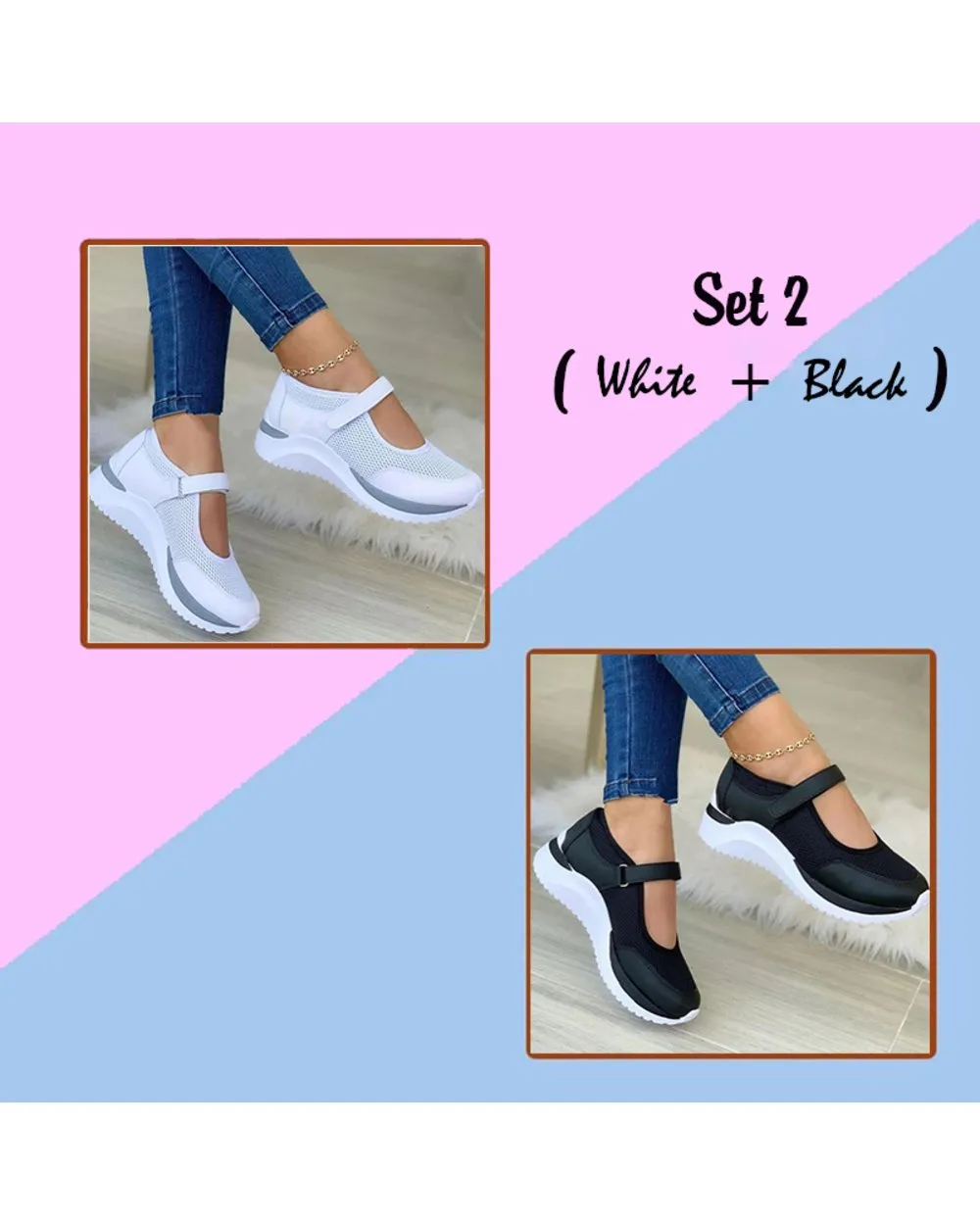 Women Mesh Casual Sneakers
