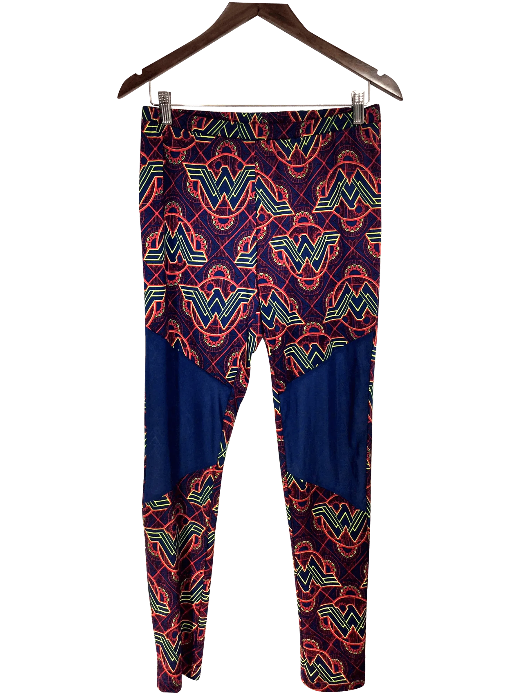 WONDER WOMAN Activewear Legging Regular fit in Blue - XL